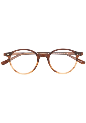 Epos Newpan round-frame glasses - Brown