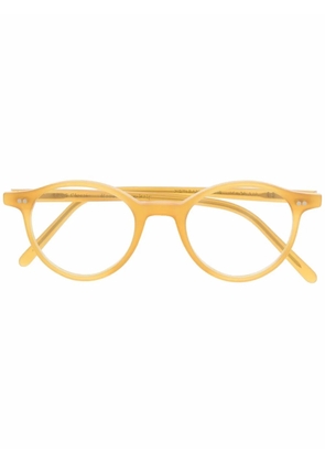 Epos round-frame glasses - Yellow
