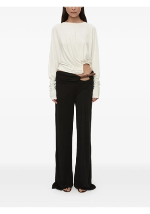 Christopher Esber cut-out chime trousers - Black