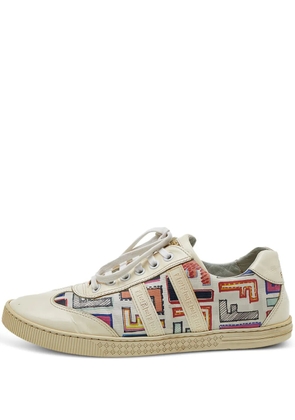 Fendi Pre-Owned FF-print sneakers - Neutrals