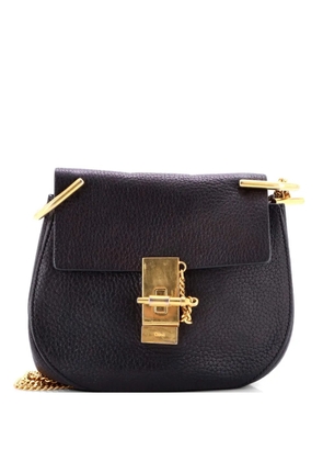 Chloé Pre-Owned Drew Leather Mini crossbody bag - Black