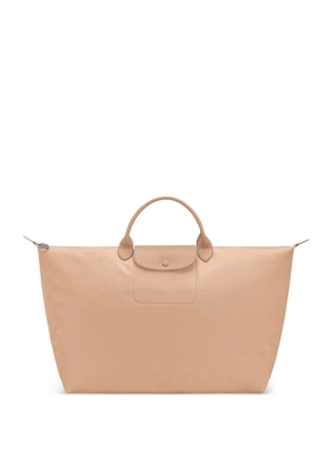 Longchamp large Le Pliage travel bag - Neutrals
