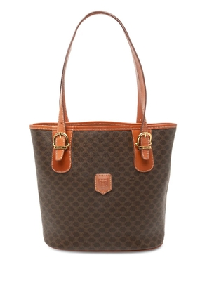 Celine Pre-Owned 1996 Macadam Coated Canvas tote bag - Brown