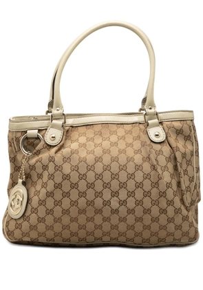 Gucci Pre-Owned 2000-2015 GG Canvas Sukey tote bag - White