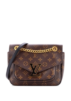 Louis Vuitton Pre-Owned Passy Handbag Monogram Canvas crossbody bag - Brown