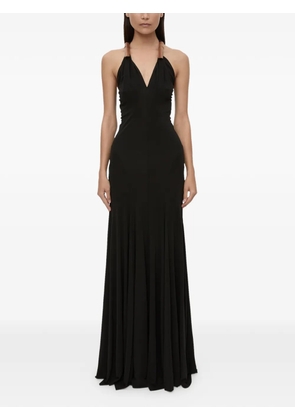 Christopher Esber Chime Cocoon V-neck dress - Black