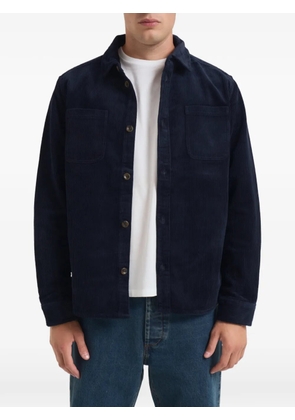 Les Deux corduroy patch-pocket shirt - Blue