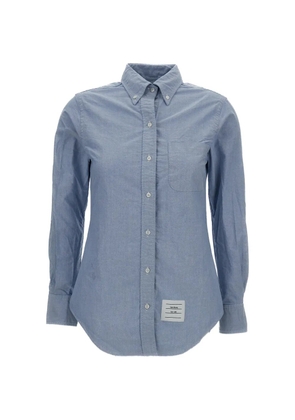 Thom Browne Oxford Classic long-sleeved shirt - Blue