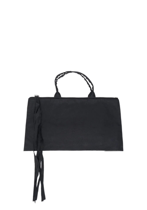 Scha fringed Carry tote bag - Black
