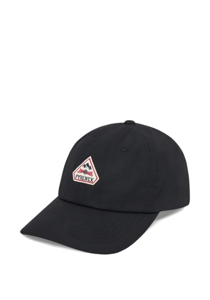 Pyrenex logo-patch baseball cap - Black