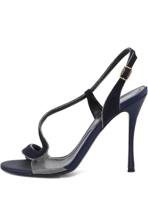 Nicholas Kirkwood open-toe sling-back sandals - Blue