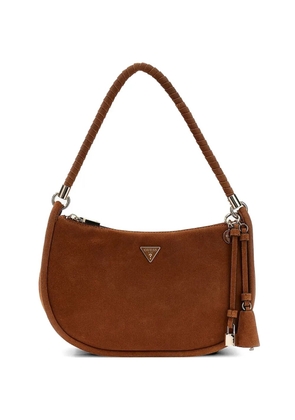 GUESS USA Danya suede shoulder bag - Brown