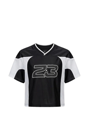 Nike Jordan logo-print T-shirt - Black