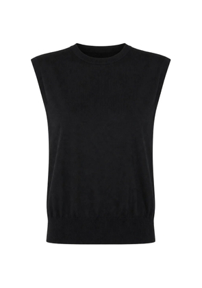The Row Essential sleeveless sweater - Black
