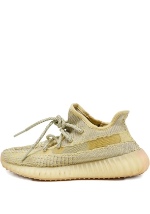 adidas Yeezy pre-owned Boost 350 V2 knit lace-up sneakers - Yellow