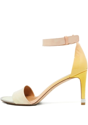 Marc By Marc Jacobs 90mm patent-leather ankle-strap sandals - Neutrals