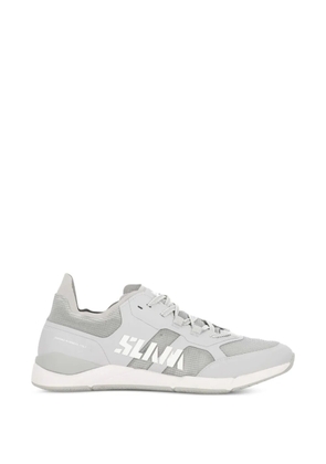 SLAM logo-print panelled sneakers - Grey