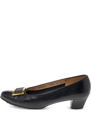 Ferragamo Pre-Owned 45mm leather pumps - Black