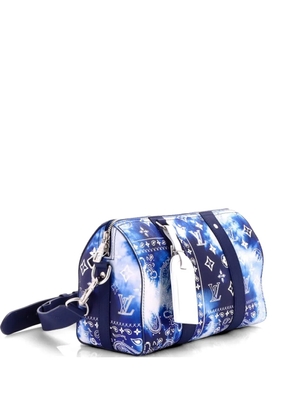 Louis Vuitton Pre-Owned City Keepall Bag Limited Edition Monogram Bandana Leather crossbody bag - Blue