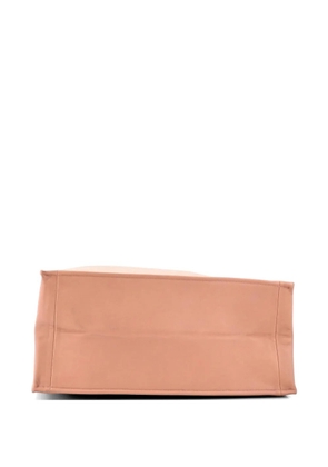 Christian Dior Pre-Owned Book Embossed Leather Large tote bag - Neutrals
