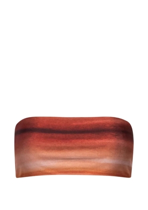 Baobab Galo strapless bikini top - Orange