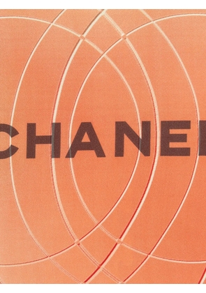 CHANEL Pre-Owned logo-print scarf - Red