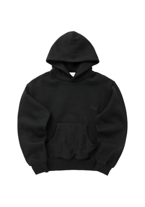 Fear Of God Essentials logo-print cotton hoodie - Black