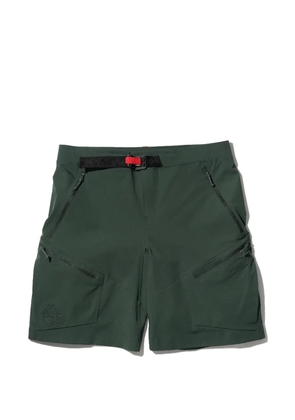 UPPERVOID Aruval belted multi-pocket shorts - Green