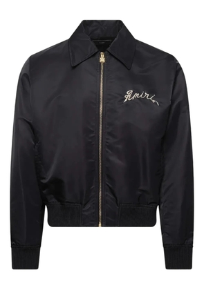 AMIRI embroidered jacket - Black