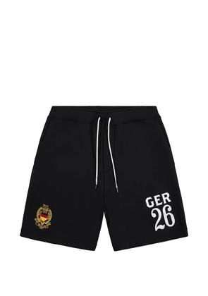 Polo Ralph Lauren double-knit logo-print shorts - Black
