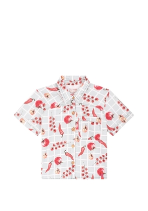 Favorite People Piadina printed shirt - Blue