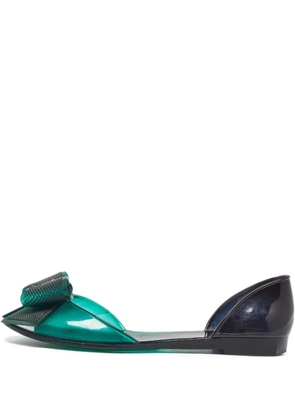 Ferragamo Pre-Owned Barbados ballet flats - Green