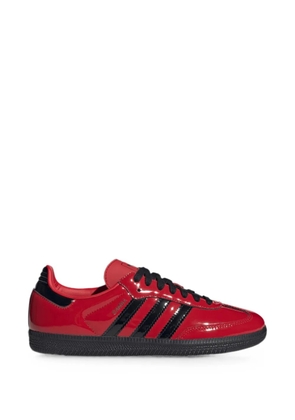 adidas Samba OG patent-finish sneakers - Red