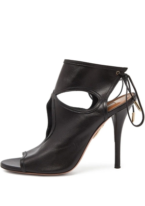 Aquazzura pre-owned 110mm Sexy Thing sandals - Black