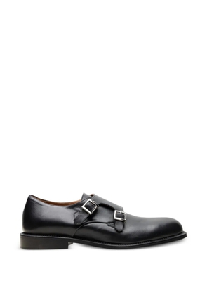 CHUCKIES buckle-strap monk shoes - Black