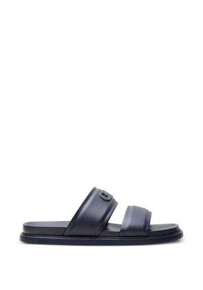 Ferragamo Gancini double-strap sandals - Blue