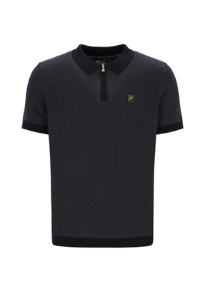 Fila Marty zip-fastening polo shirt - Black