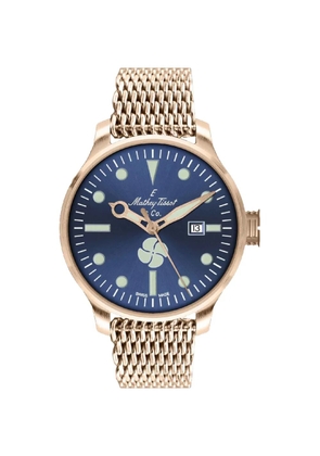 Mathey Tissot Elica mesh-bracelet 43mm watch - Blue