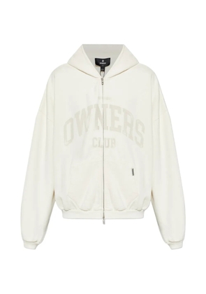 Represent Owners Club zip-up hoodie - Neutrals