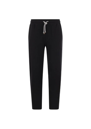 Brunello Cucinelli drawstring trousers - Black