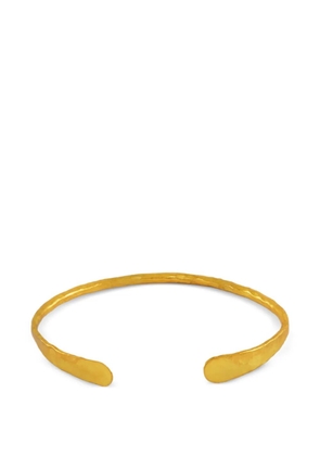 Ottoman Hands Ekavi hammered cuff bracelet - Gold