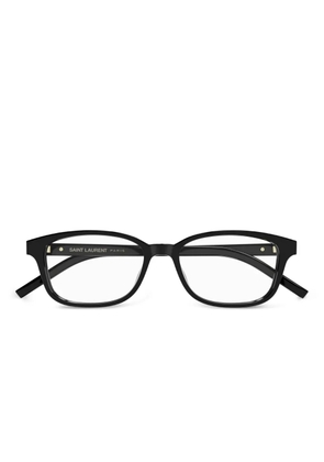 Saint Laurent Eyewear rectangle acetate frames - Black