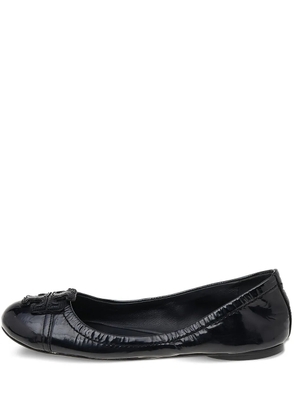 Tory Burch leather ballet flats - Black