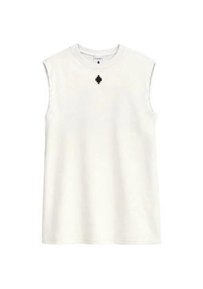COUNTY OF MILAN logo-print vest - Neutrals