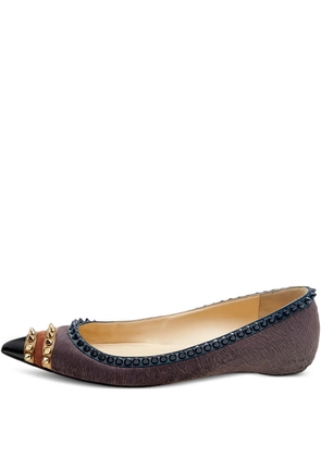 Christian Louboutin Pre-Owned Malabar Hill ballet flats - Purple