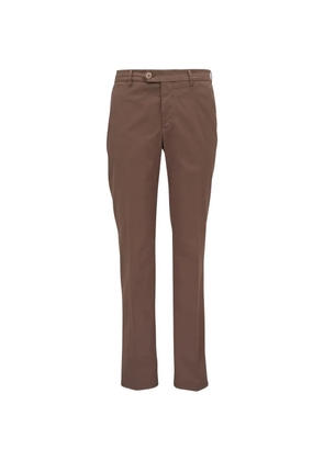 Brunello Cucinelli slim-fit trousers - Brown