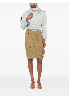 Chloé buttoned belted jacket - Grey