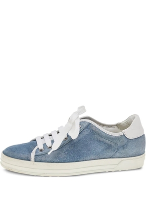 Tod's Vintage glitter sneakers - Blue