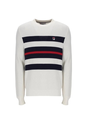 Fila Giuseppe cotton sweater - White