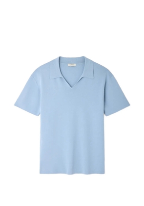 SANDRO V-neck T-shirt - Blue